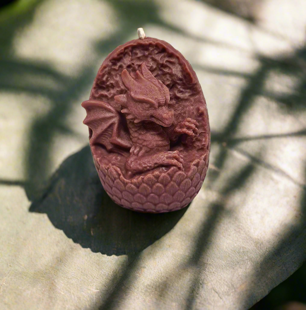 Dino Egg hatch Candle